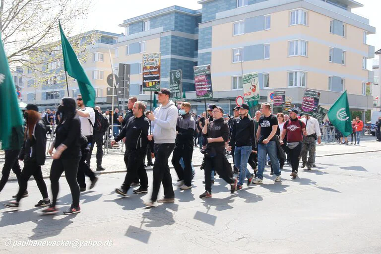 Eine rechte Demonstration
